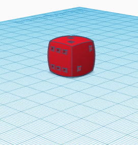 dado Giochi giochi tavolo giocattolo gratuito morire 3d print model - Mito3D