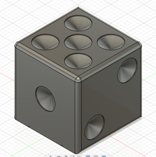 dice  3d print model - Mito3D