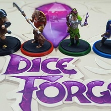 dice forge characters diceforge heroes game 3d print model - Mito3D