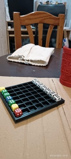dice game board 3d print model - Mito3D