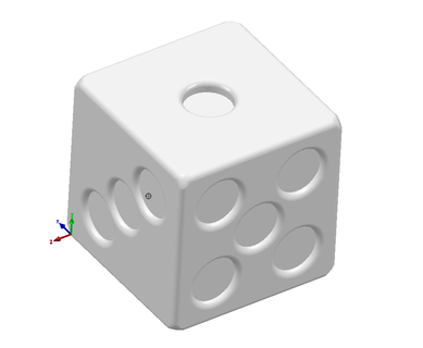 dice games Game dice  3d print model - Mito3D