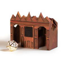 dice jail confession booth game toy dnd holder accessory 3d print model - Mito3D