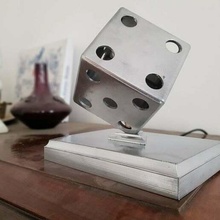 dice lamp household 3d print model - Mito3D
