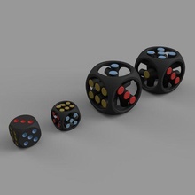 zar rulo 046 tamamlayınız Toplamak oyun yazı tahtası oyunlar masa oyunları dnd masaüstü 3d print model - Mito3D
