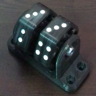 dice roller 3d print model - Mito3D