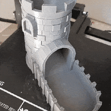dice tower 3d print model - Mito3D