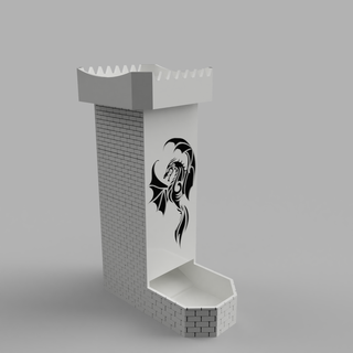 dados torre dnd d masmorra Dragão rpg 3d print model - Mito3D