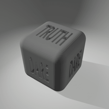 dados de verdad se atreven juego los la 3d print model - Mito3D