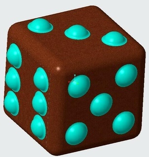 dice visually impaired Game toy games dice visually impaired #dicexcults  3d print model - Mito3D