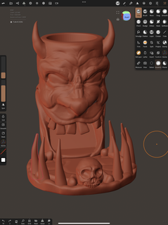 dicetower dice tower devil board games 3d print model - Mito3D