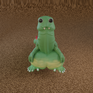 dinosauro giocattoli arte giocattolo dino 3d print model - Mito3D