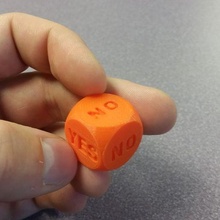 die dice tool fun games probability 3d printing 3d print model - Mito3D