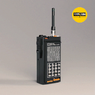 morire difficile kenwood walkie talkie arte Bruce willis Radio puntello film azione 3d print model - Mito3D