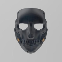 mourir hardman masque inspiré de la mort d'échouement jeu prop cosplay die-hardman 3d print model - Mito3D