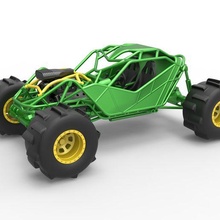 diecast Fórmula estrada escala 1 25 3d print model - Mito3D