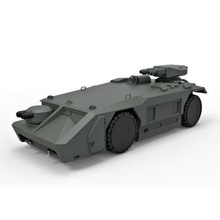 diecast model armored personnel carrier m577 aliens scala 132 vari giocattolo diecat militare scifi il serbatoio veicolo 3d print model - Mito3D