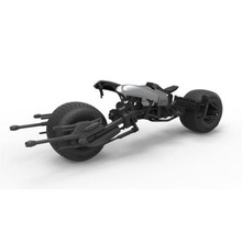 diecast modelo batpod filme dark knight escala 112 vários réplica quadrinhos dc scifi batman moto brinquedo 3d print model - Mito3D