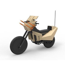 pressofuso modello militare bike film megaforce 1982 in scala 1 12 vari sci-fi moto replica prop giocattolo 3d print model - Mito3D