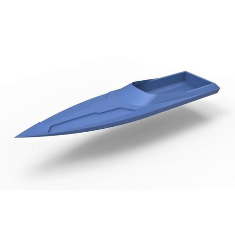 diecast modelo de velocidad la embarcación casco escala 124 varios juguete moto agua vehículo 3D print model - Mito3D