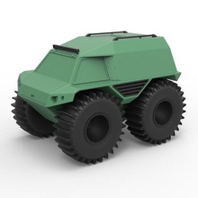 diecast-Modell thor ultimative atv Maßstab 124 verschiedene - Spielzeug Konzept 4x4 awd Fahrzeug LKW Auto 3d print model - Mito3D
