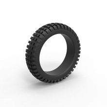 diecast offroad tire 32 scale 1 25 3d print model - Mito3D