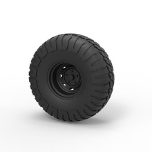 diecast offroad wheel 9 various toy truck vehicle car part tire allterrain 3d print model - Mito3D