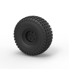 diecast offroad wheel 18 various toy truck vehicle car part tire allterrain 3d print model - Mito3D