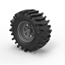 diecast offroad wheel 32 various mudwheel allterrain scaled toy printable print vehicle part tire 3d print model - Mito3D