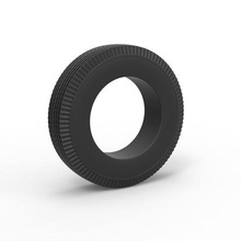 diecast retro carro pneu escala 1 10 roda brinquedo impressão imprimível moda antiga 3d print model - Mito3D