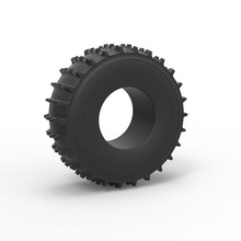 moulé pression sherp pneu 2 échelle 1 25 roue escaladé jouet impression imprimable route terrain 3d print model - Mito3D