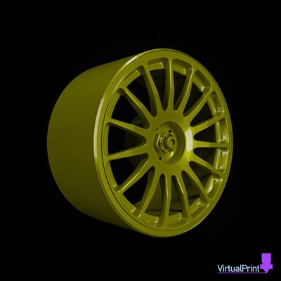 pressofuso sport cerchio macchina design messa punto passatempo cerchi pneumatici modifica parti ruote prestazione personalizzato resina corsa assemblaggio kit velocità scala modello 3d print model - Mito3D