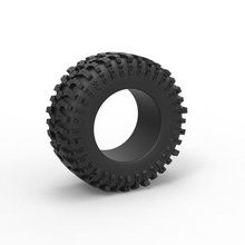 moulé pression pneu baja pro xs échelle 1 25 3d print model - Mito3D