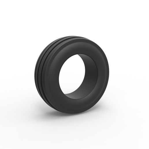 diecast trator pneu 2 escala 1 25 3D print model - Mito3D