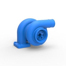 döküm turboşarj ölçek 1 25 3d print model - Mito3D