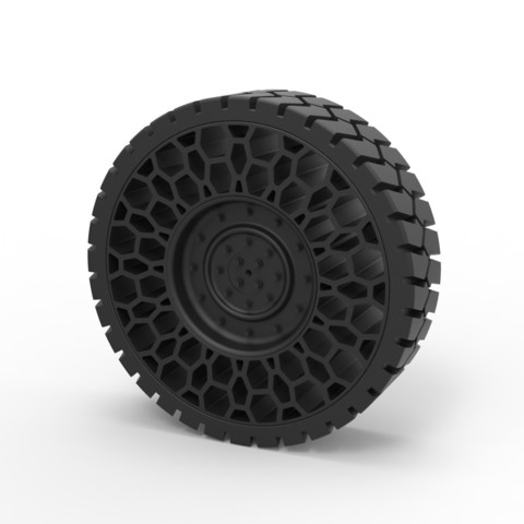 diecast twheel hammer h1 verschiedene - Spielzeug offroad Fahrzeug Auto Reifen 3D print model - Mito3D