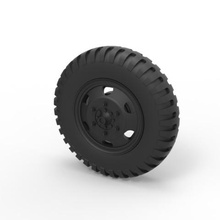 diecast wheel old truck various toy vehicle car part tire 3d print model - Mito3D