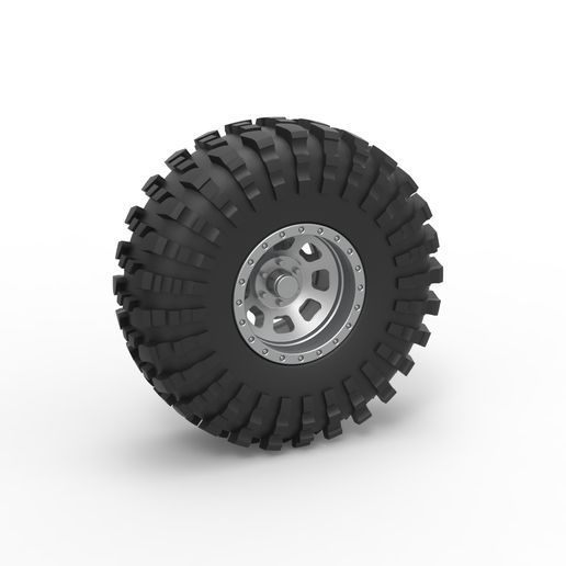 döküm tekerlek Kaya fedai ölçek 1 25 3D print model - Mito3D