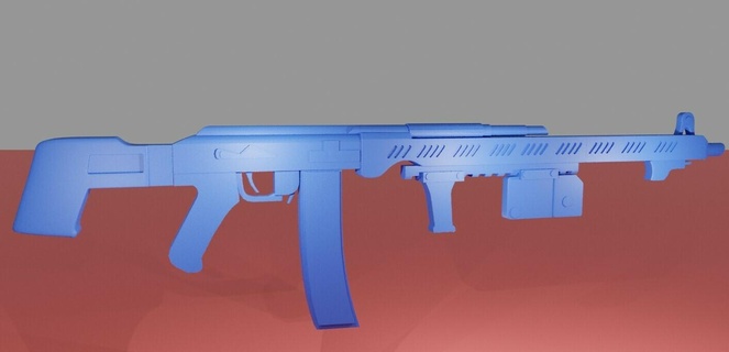 Diesel nicken Gewehr Gottheit Sieg Spielzeug 3d drucken Cosplay 3d print model - Mito3D