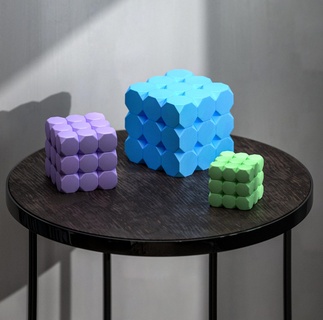 diffondere candela candele muffe deco geometrico casa decorazione 3d print model - Mito3D