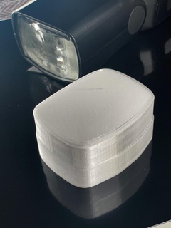 difusor segurança cânone el 5 speedlite softbox instantâneo luz Câmera iluminação omnibounce 3d print model - Mito3D