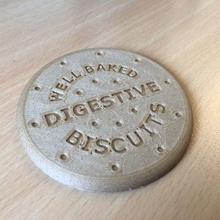 digestive biscuit woodfill food_drink 3d print model - Mito3D