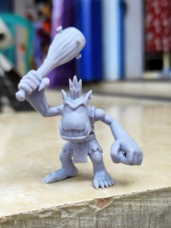 digimon goburimon arte gioco figura anime goblimon statua mostro 3d print model - Mito3D