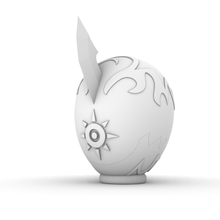 digimon avventura 20 ispirato coraggio digi egg mental 3d print model - Mito3D