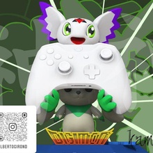 digimon manette titulaire soutien Xbox anime calumon terriermon 3d print model - Mito3D