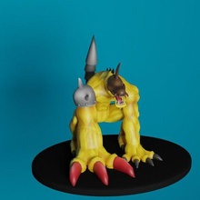 Digimon siklonemon 3d print model - Mito3D