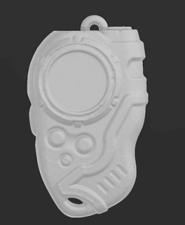 digimon frontier d-tector digivice keychain digmon anime video games dtector frontiers 3d print model - Mito3D