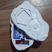 digimon frontier inspired digivice d-tector tcg card deck box d-scanner trading cards decks sleeved dice 3d print model - Mito3D