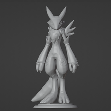 digimon domatori renamon statua 3d print model - Mito3D