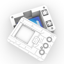 digimon v pet inspirado tcg tarjeta cubierta caja digivice comercio tarjetas cubiertas mangas 3d print model - Mito3D