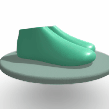numérique 3d modèle gamins chaussures mode planche doigt pied chaussure moule Unique semelle intérieure extérieure impression sla 3d print model - Mito3D